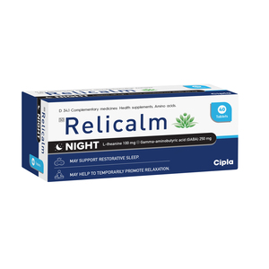 RELICALM NIGHT TABLETS 40
