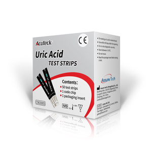 ACUTECK MULTI GX URIC ACID STRIPS 50's