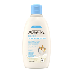 AVEENO DERMEXA EMOLLIENT BODY WASH 300ML
