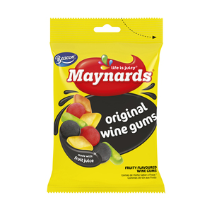 MAYNARDS MINI ORIGINAL WINE GUMS 60GX24~