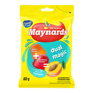 MAYNARDS FRUITY MAGIC JELLIES 60GX24 ~