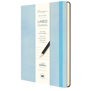JOURNAL A5 FLEXI SOFTCOVER LINED BLUEBER