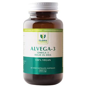 FLORA FORCE ALVEGA VEGAN OMEGA 3 CAPS 30