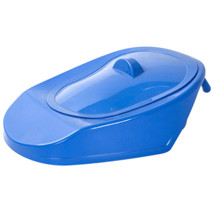 SLIPPER BED PAN - W/O/LID