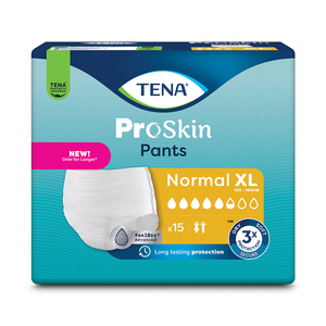 TENA PROSKIN PANTS NORMAL X-LARGE 15~