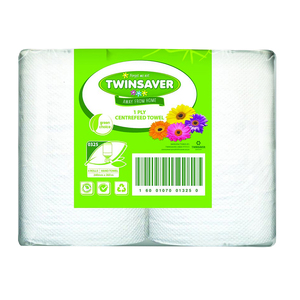 TWINSAVER 1 PLY CENTRE FEED 4