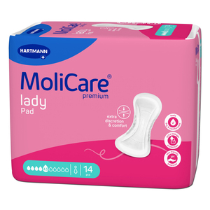 MOLICARE PREMIUM LADY PAD 4.5 DROP 14~