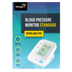 BLOOD PRES MONITOR UPPER ARM STD ALMEGA
