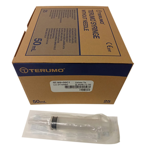 SYRI 50ML CATHETER TIP TERUMO 25's