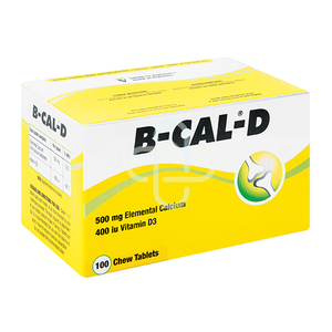 B-CAL-D CHEWABLE 100 TABLETS