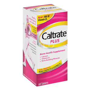 CALTRATE PLUS 500IU VIT D TAB 60