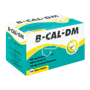 B-CAL-DM CHEWABLE 100 TABLETS