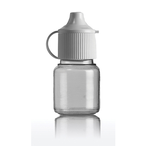 DROPPER BOTTLE 10ML CLEAR 100
