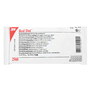 ECG ELECTRODES RED DOT 3M 2560 50    1
