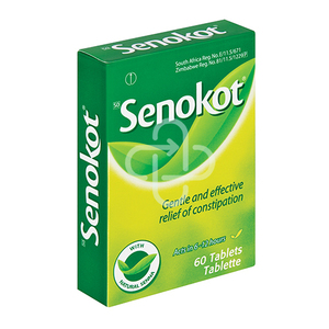 SENOKOT  60 TABLETS