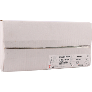 SELFSEAL BAG NO.4 130X250MM SAFMED 200~