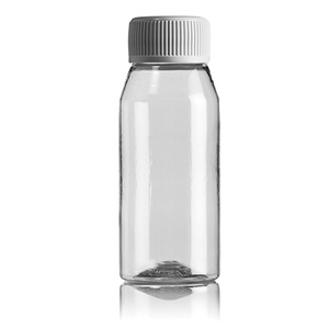 PLAS BOTTLE 50ML ROUND CLEAR SCREW C 100