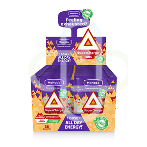 MCNABS SUPERCHARGE ENERGY TABS 36'S~