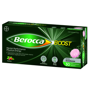 BEROCCA BOOST 30 EFFERVESCENT TABLETS ~