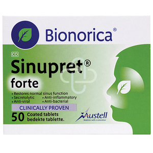 SINUPRET FORTE 50 TABLETS
