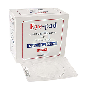 EYE PAD ADHESIVE STERILE NW 65X95MM 50~
