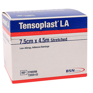 TENSOPLAST 75MMX4.5M LOW ALLERGY ADH 1