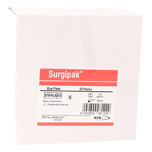 EYE PAD SP39012C1 SURGIPAK STERILE  20