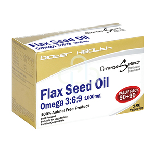 NATURA OMEG/S FLAXEED OIL 180 1000MG