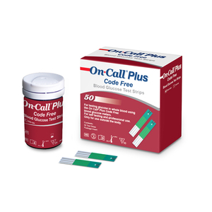 ON CALL PLUS CODE FREE TEST STRIPS 50's