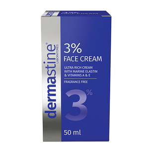 DERMASTINE 3% FACE CRAM FRAG FREE 50ML