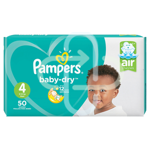 PAMPERS ACT BABY MAXI 50 NO4 7-14KG VP
