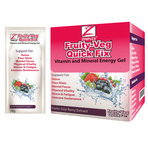 ZINPL FRUITY VEG QUICK FIX BERR 30 SACH~