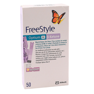 FREESTYLE OPTIUM B KETONE STRIPS 50s ~