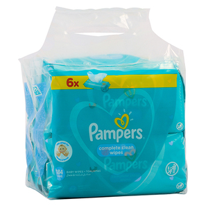 PAMPERS BABY WIPES FRESH 6X64 ~
