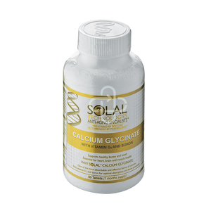 SOLAL CALCIUM GLYCINATE 60 TABLETS