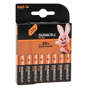 DURACELL PLUS POWER AAA 16S
