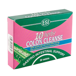 TEN HERBS COLON CLEANSE 30 TABS