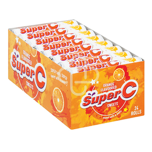 SUPER C ROLLS ORANGE 24 ~