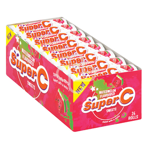 SUPER C ROLLS WATERMELON  24 ~
