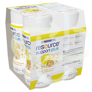 RESOURCE SUPPORT PLUS PEACHVAN 4X125ML ~