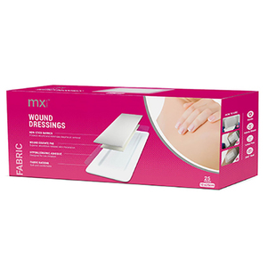 WOUND DRESSING MX FABRIC 10X25CM 25 ~