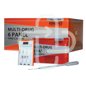 DRUG 6 PANEL TEST HOMEMED CASSETTE 25~