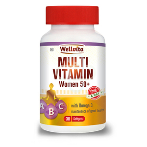 MULTIVITAMIN WOMEN 50+30 SOFTGELS WELLVI