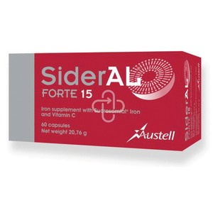 SIDERAL FORTE 15MG CAP 60