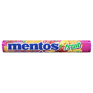 MENTOS CANDY ROLLS FRUIT  40 ~