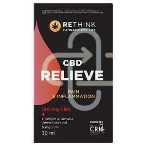 RETHINK CBD RELIEVE OIL 150MG 30ML