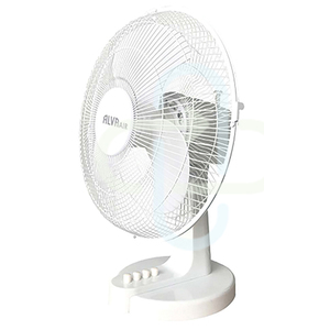 ALVA AIR 30CM PLASTIC DESK FAN - WHITE 1