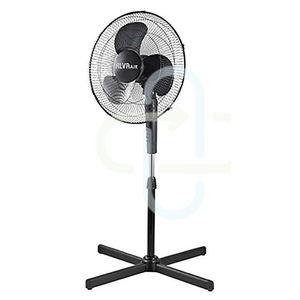 ALVA AIR 40CM PLASTIC PEDESTAL FAN-BLK 1