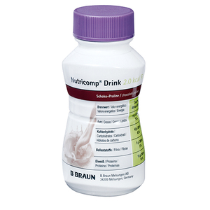 NUTRICOMP 2KCAL FIBRE CHOC PRAL 4X200ML~