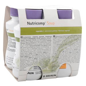 NUTRICOMP SOUP VEGETABLE 4X200ML~